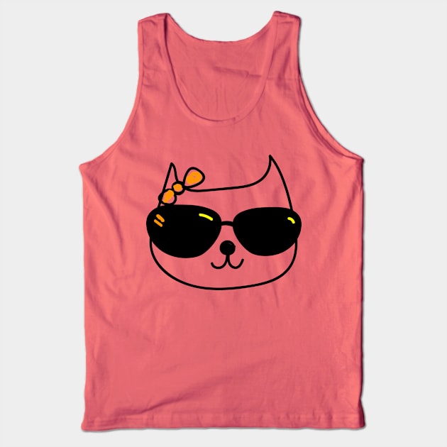 Little Kitty Tank Top by Digital1404